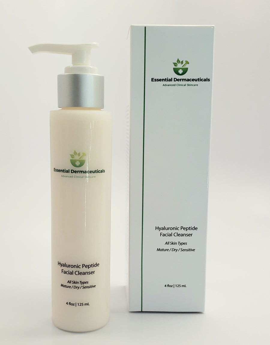 Facial Skincare Services - shop-anikabeauty-com - Hyaluronic Peptide Facial Cleanser - all skin types - mature / dry / sensitive Essential Dermaceuticals Face.